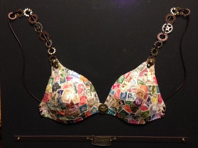 decorated bras for a cause